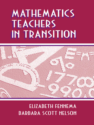 cover image of Mathematics Teachers in Transition